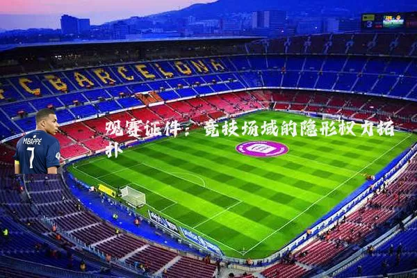观赛证件:竞技场域的隐形权力拓扑